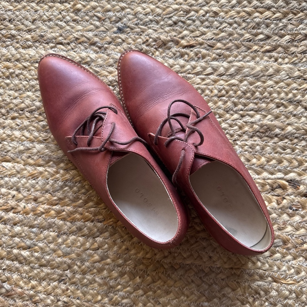 Nisolo “Lana Boot” in Brandy, size 9